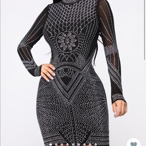 Black iridiscent dress (NEVER WORN)